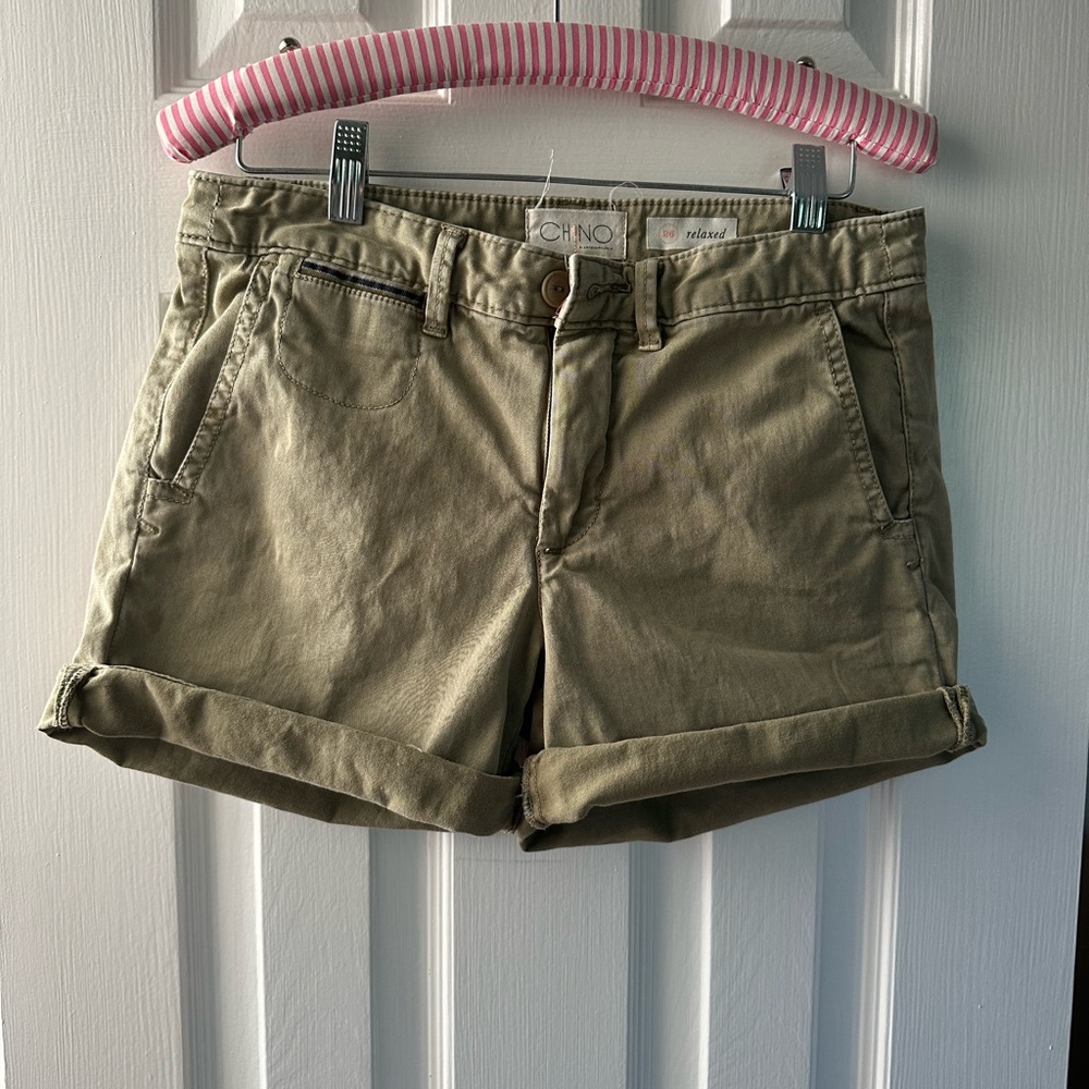 Anthropologie pilcro chino shorts